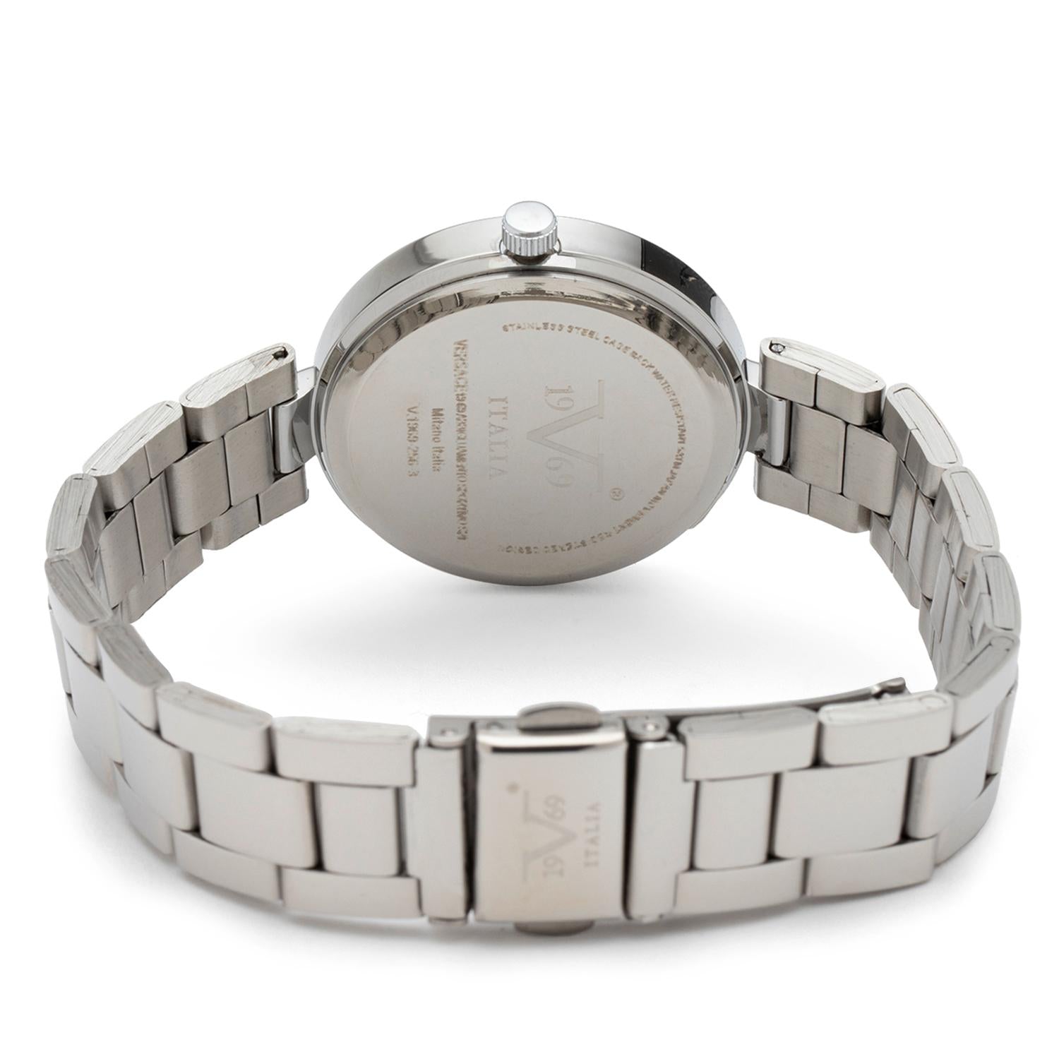 Reloj 19v69 Italia V1969-256-3 Plateado Mujer