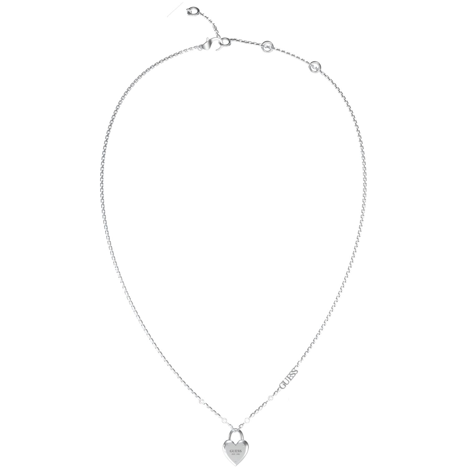 Collar Guess Plateado Mujer JUBN04210JWRHT-U