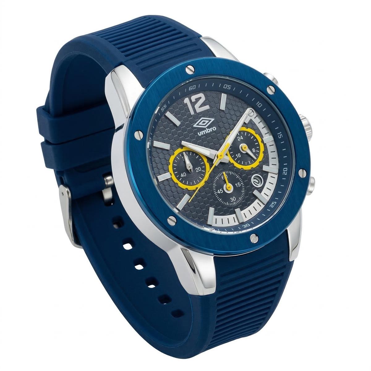 Reloj Análogo Hombre Umbro Plus Azul UMBP-1500-175