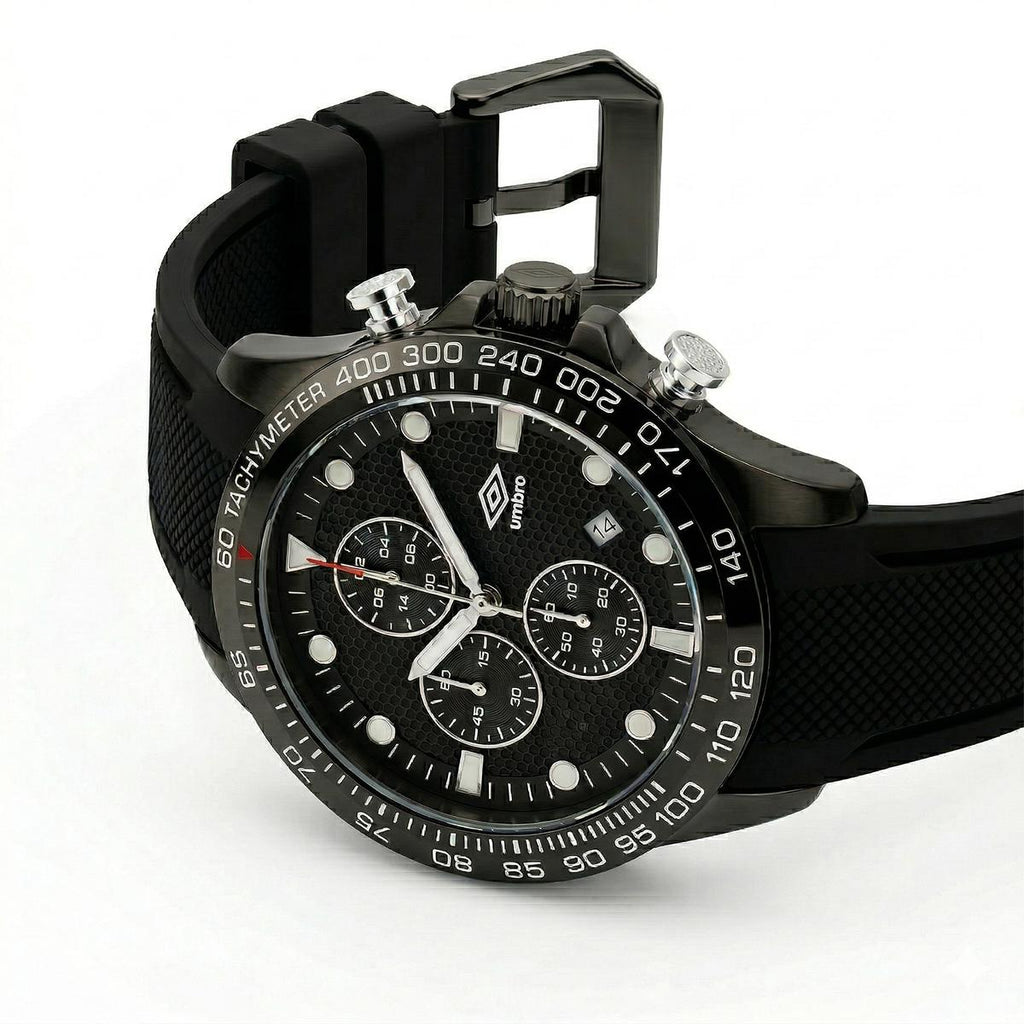Reloj Análogo Hombre Umbro Plus Negro UMBP-1500-110