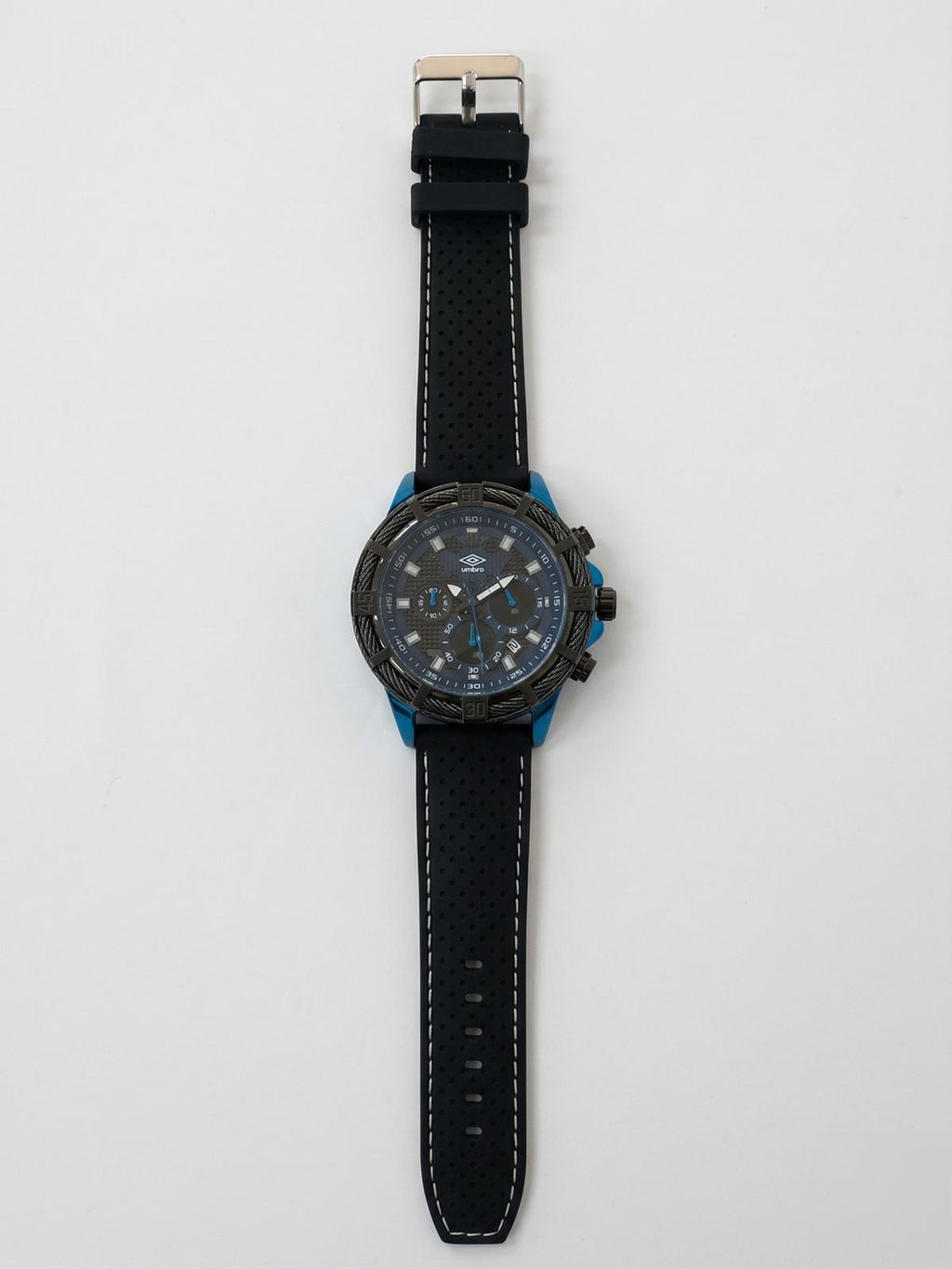Reloj Análogo Hombre Umbro Plus Negro UMBP-1500-66