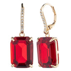 Aros Lauren Ralph Lauren Dorados Rojo 14G00908