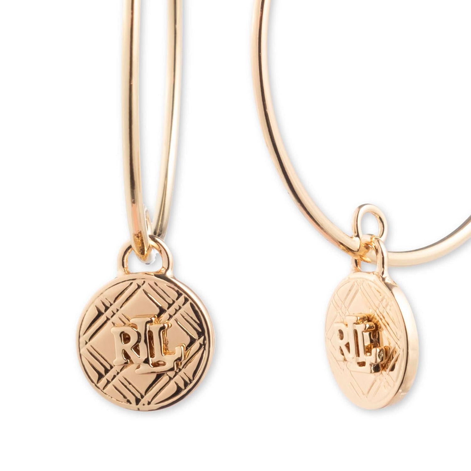 Argollas Ralph Lauren Dorado Mujer 14G00697