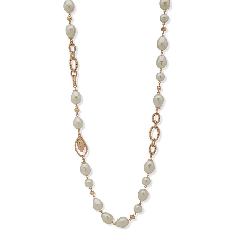 Collar Mujer Anne Klein Beauty In Bloom Dorado