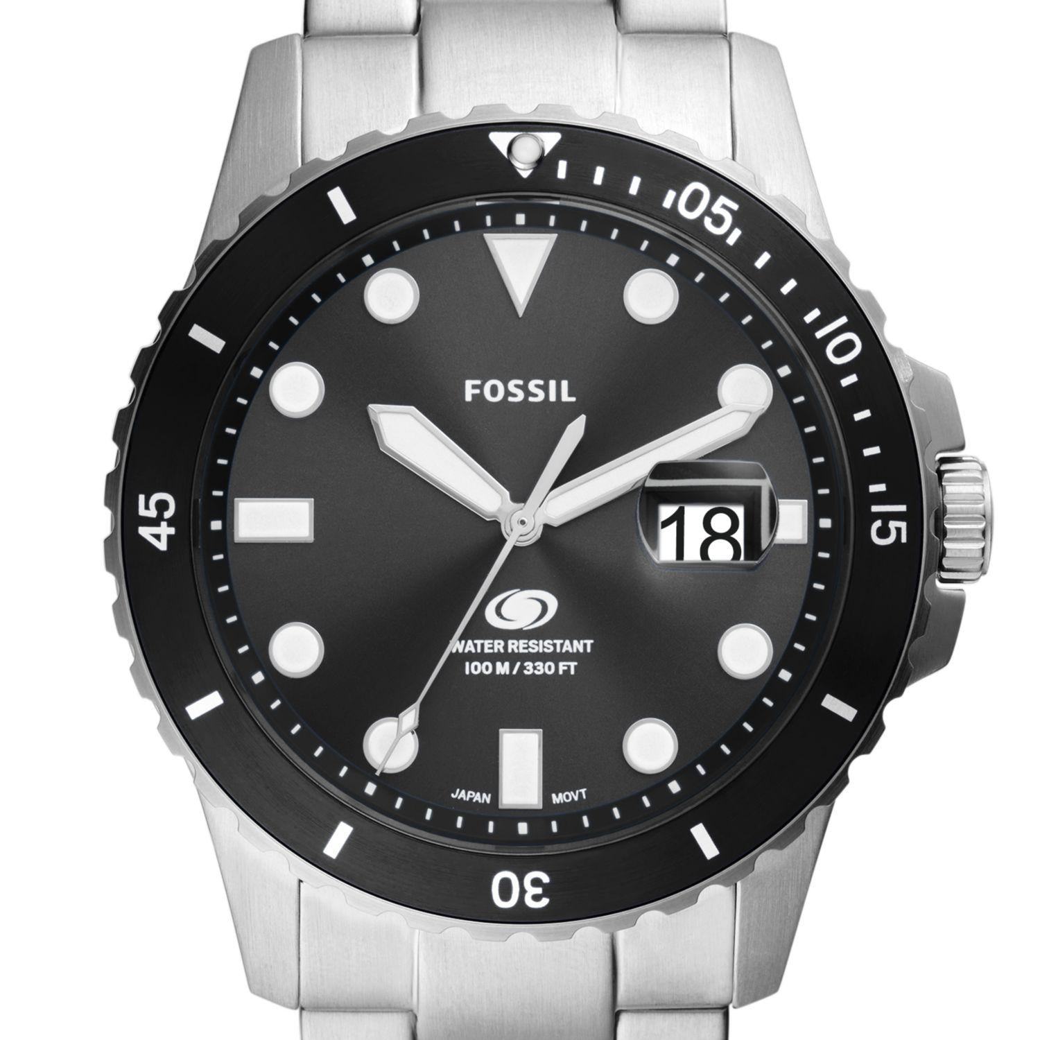 Reloj Plateado Fossil Hombre FS6032