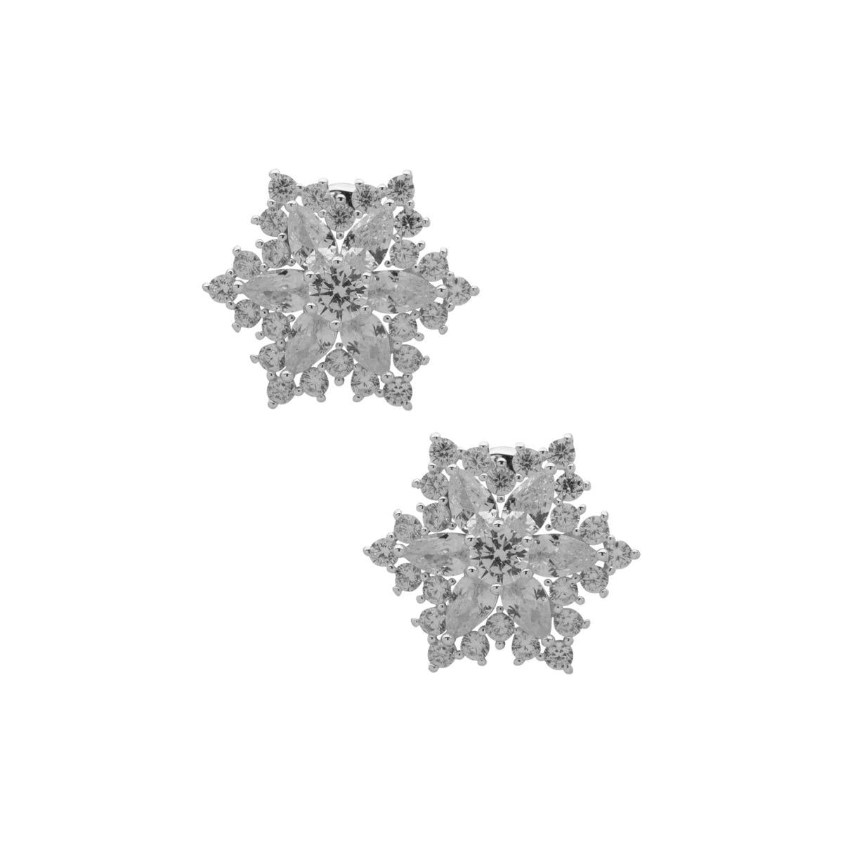 Aros Anne Klein Plateados 01C00392