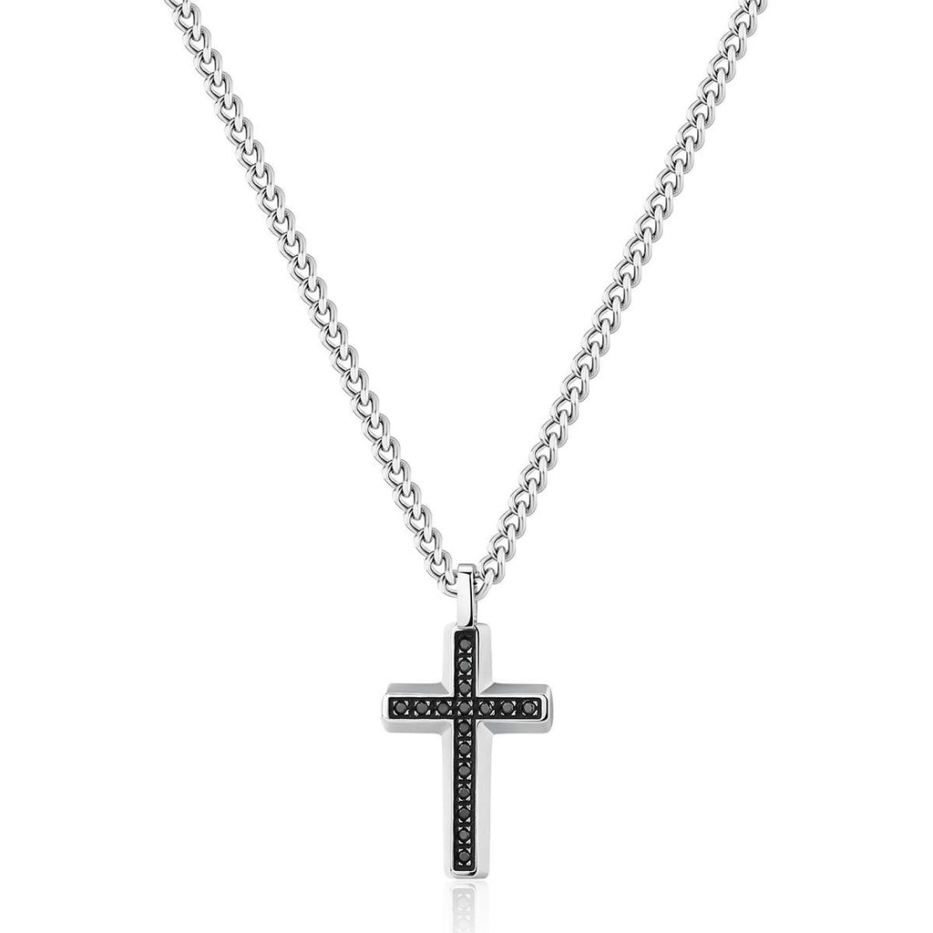 Collar Brosway Plateado Hombre BBC01
