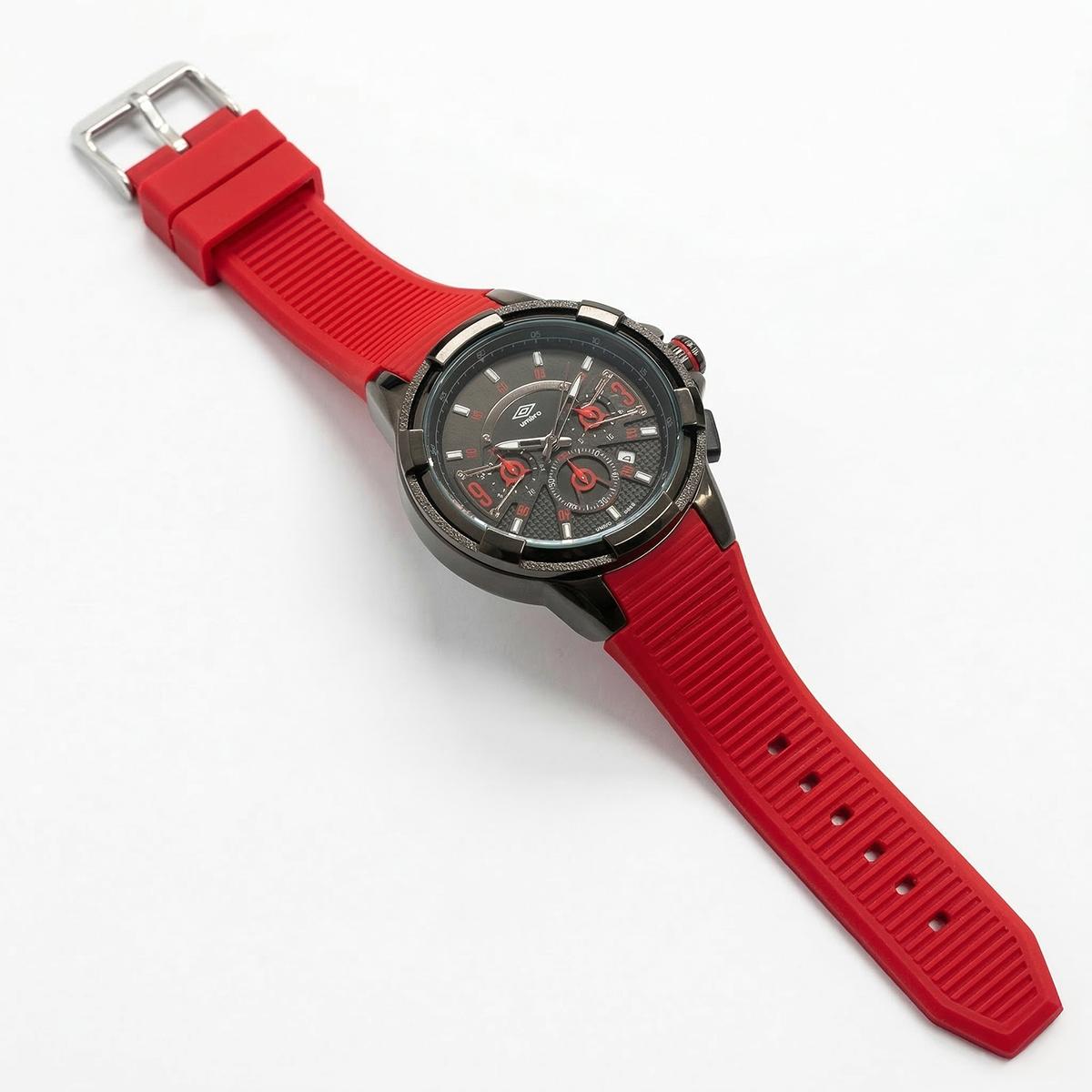 Reloj Análogo Hombre Umbro Plus Rojo UMBP-1500-120
