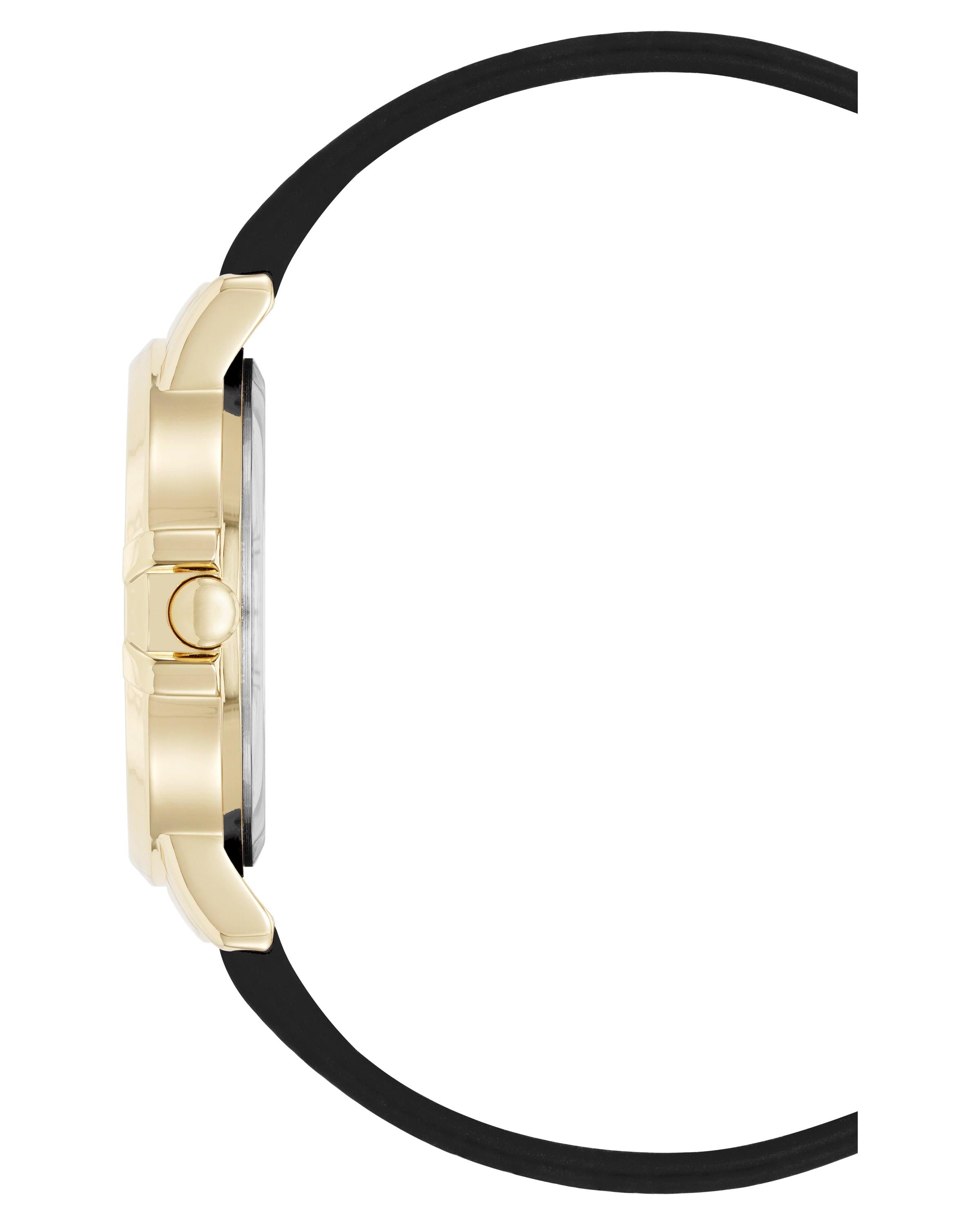 Reloj Análogo Mujer Nine West Negro NW-3318GPBK