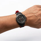Reloj Análogo Hombre Umbro Plus Negro/Rojo UMBP-1500-107