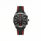 Reloj Análogo Hombre Umbro Plus Negro/Rojo UMBP-1500-90