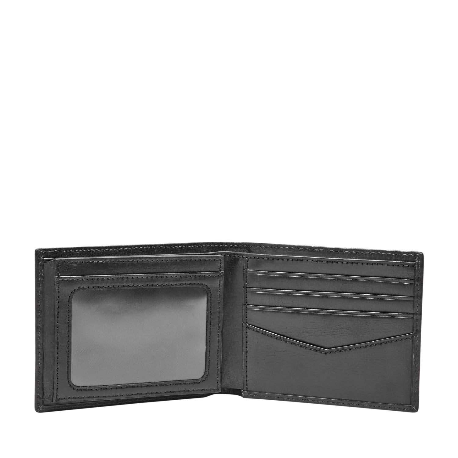 Billetera Fossil Negra ML3729001