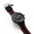 Reloj Análogo Hombre Umbro Plus Negro/Rojo UMBP-1500-107