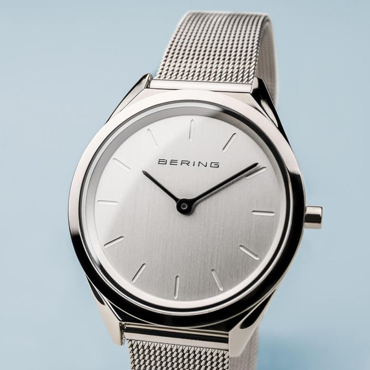 Reloj Análogo Bering Plateado Mujer 17031-000