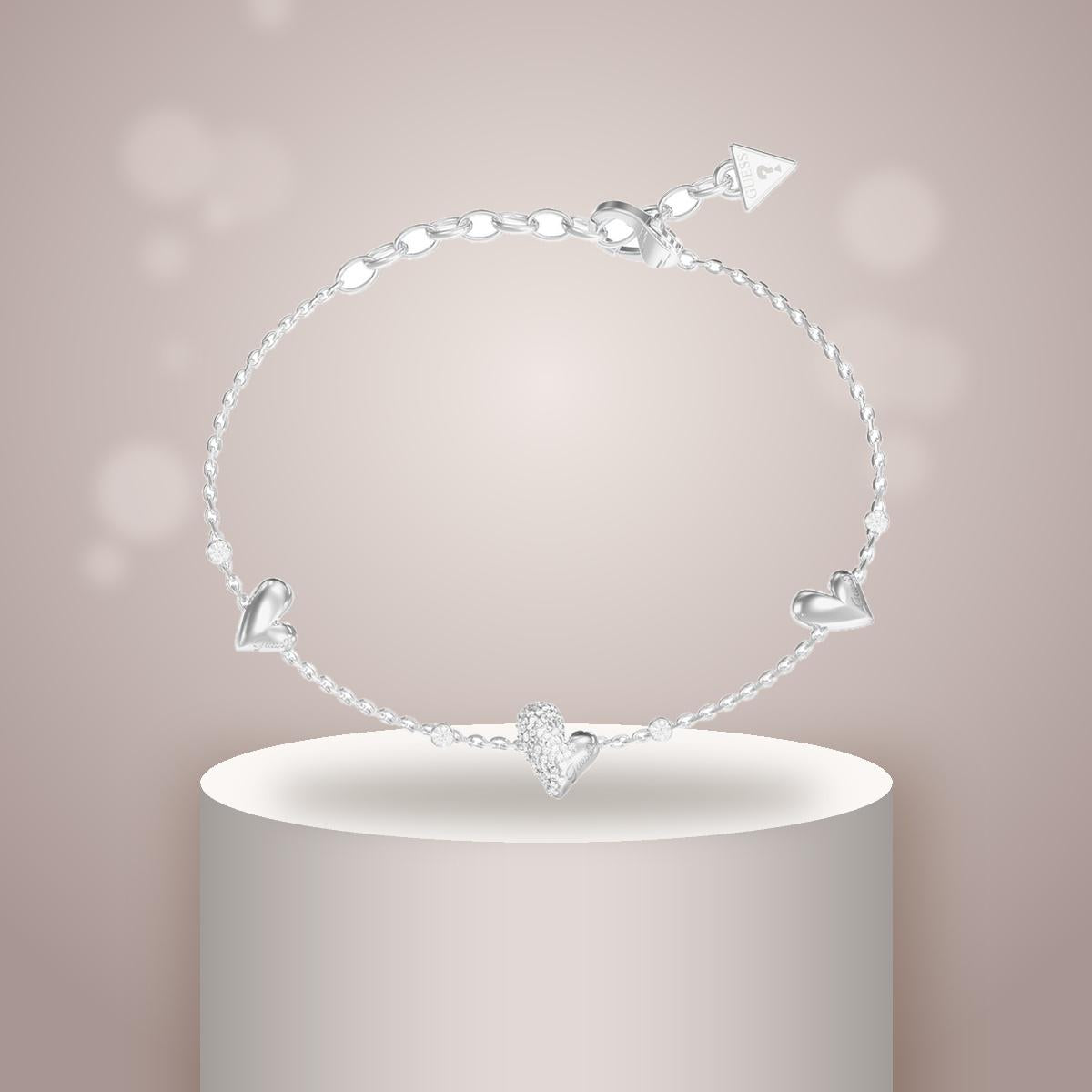 Pulsera Mujer Guess Plateado Jubb06451Jwrhs