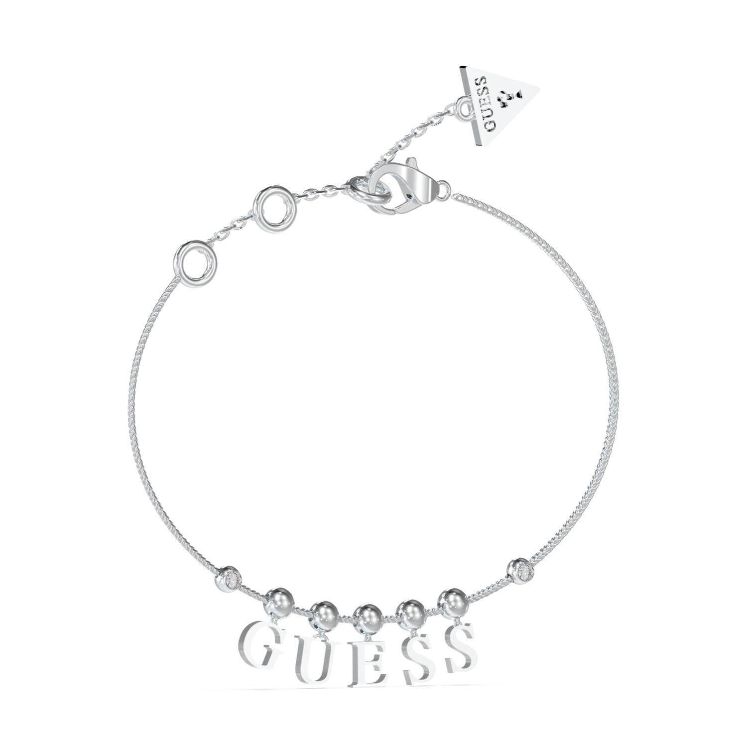 Pulsera Guess Plateada JUBB04224JWRHS