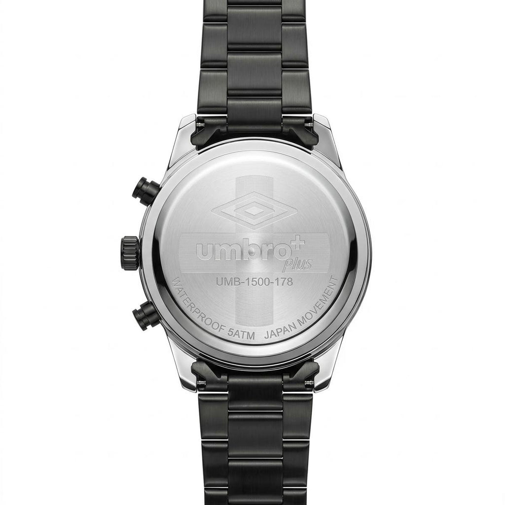 Reloj Análogo Hombre Umbro Plus Negro UMBP-1500-178