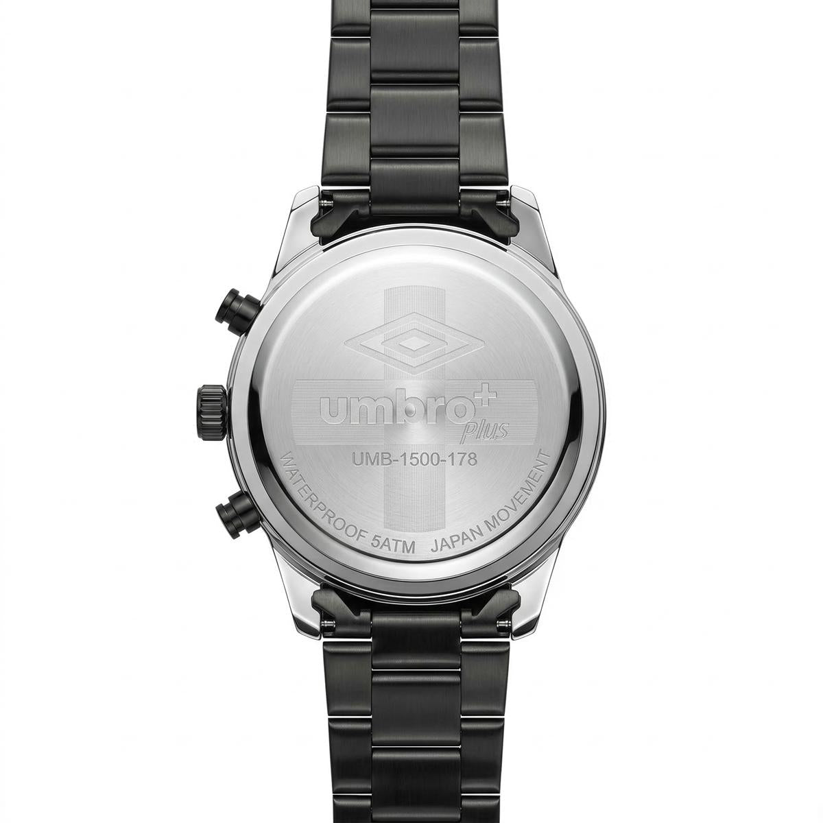 Reloj Análogo Hombre Umbro Plus Negro UMBP-1500-178