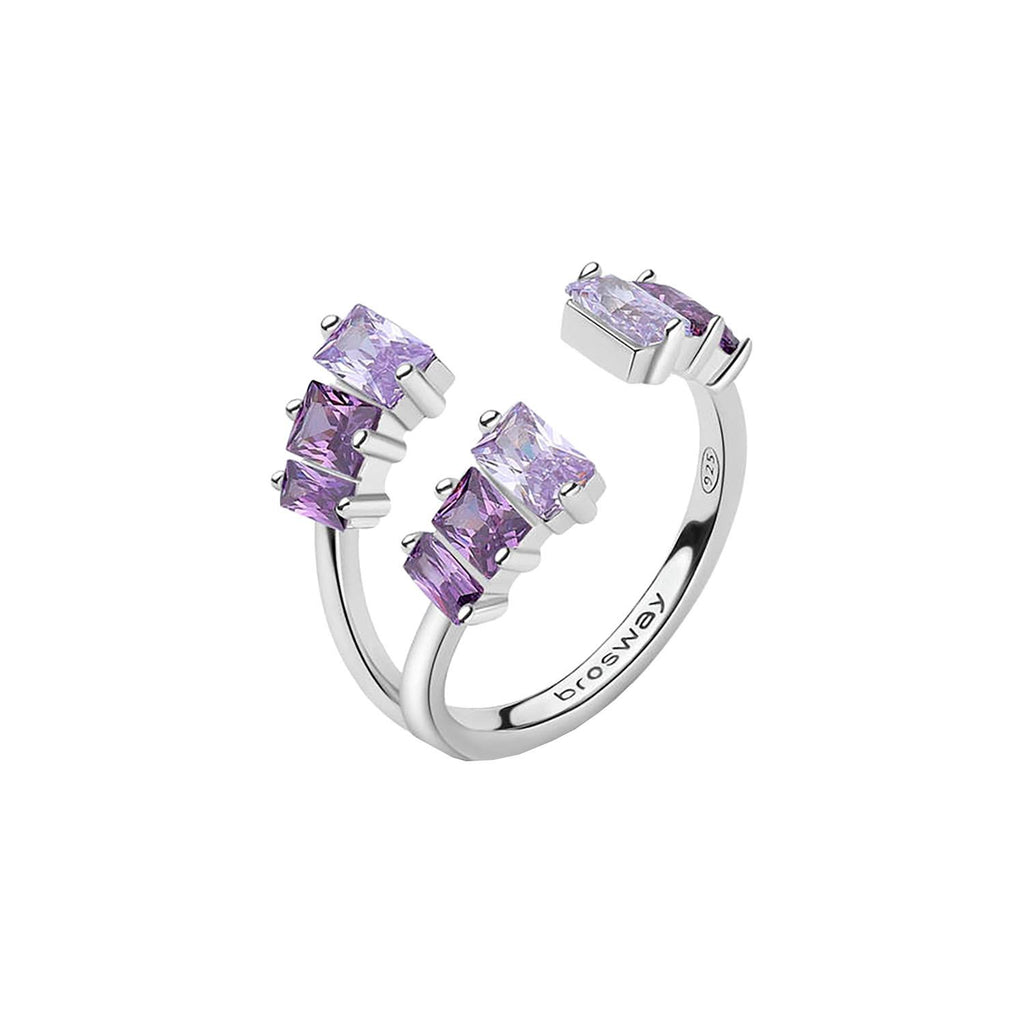 Anillo Brosway FMP17B Morado Mujer