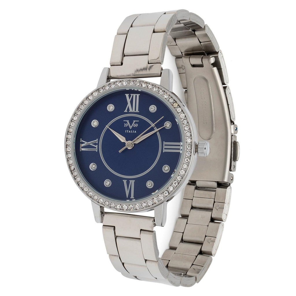 Reloj 19v69 Italia V1969-264-1 Plateado Mujer