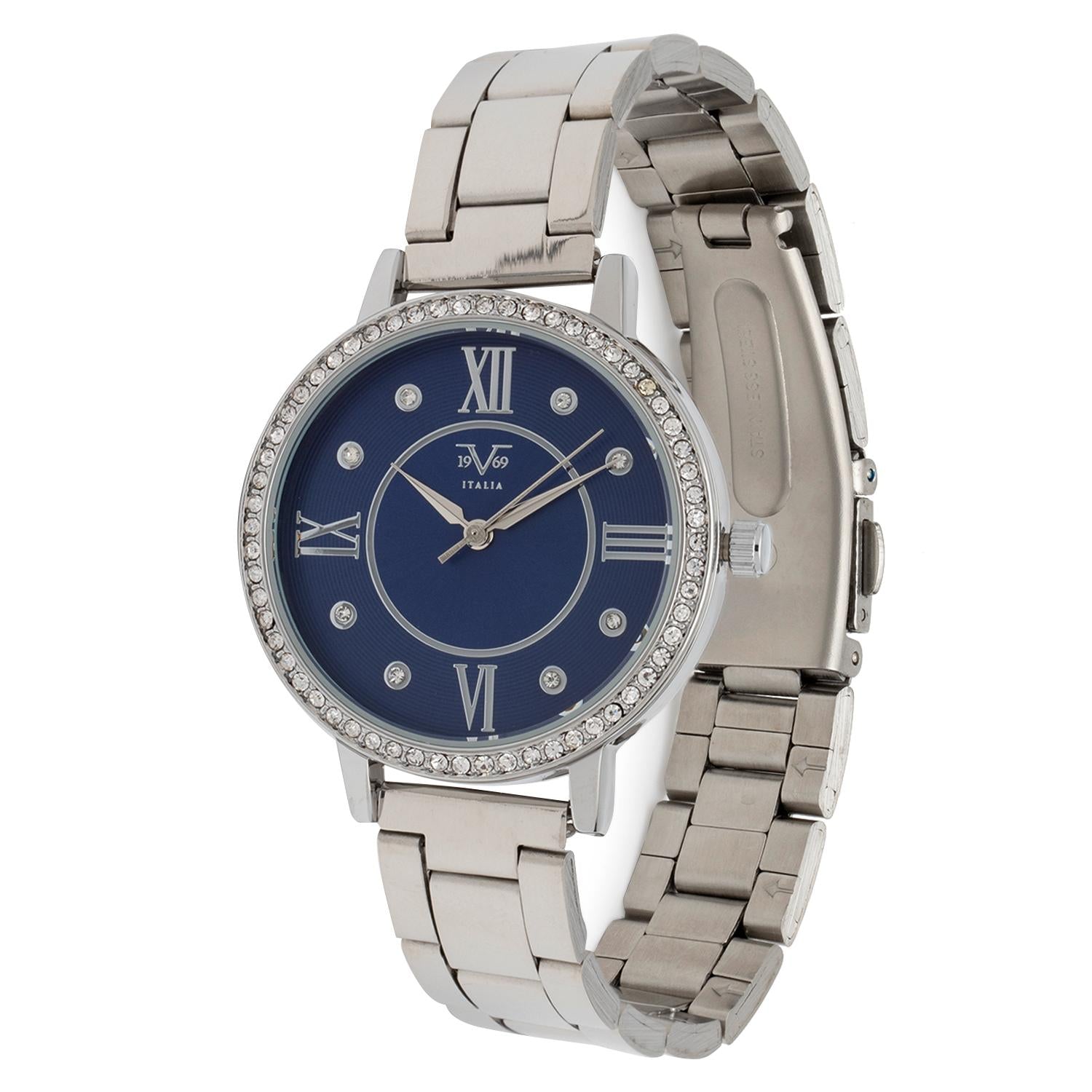 Reloj 19v69 Italia V1969-264-1 Plateado Mujer