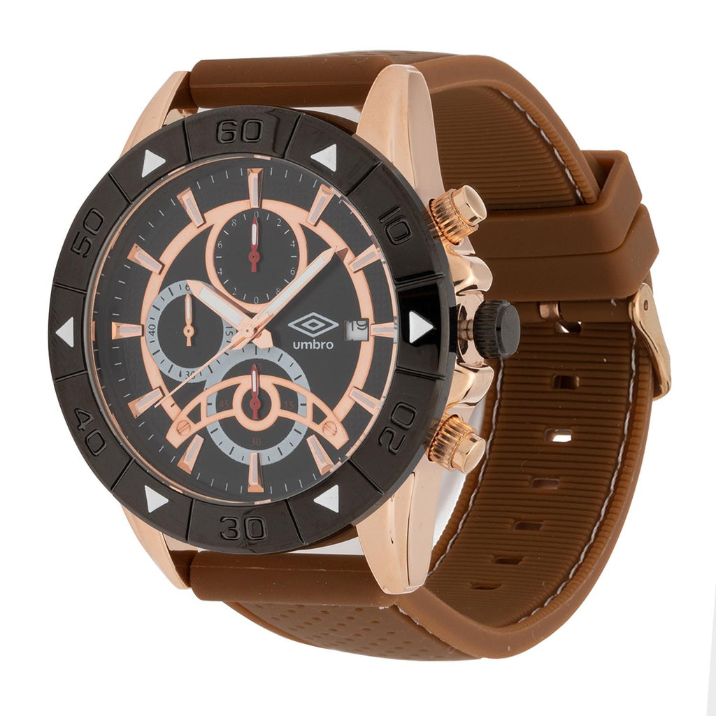 Reloj Umbro Plus UMBP-1700-2 Café Hombre