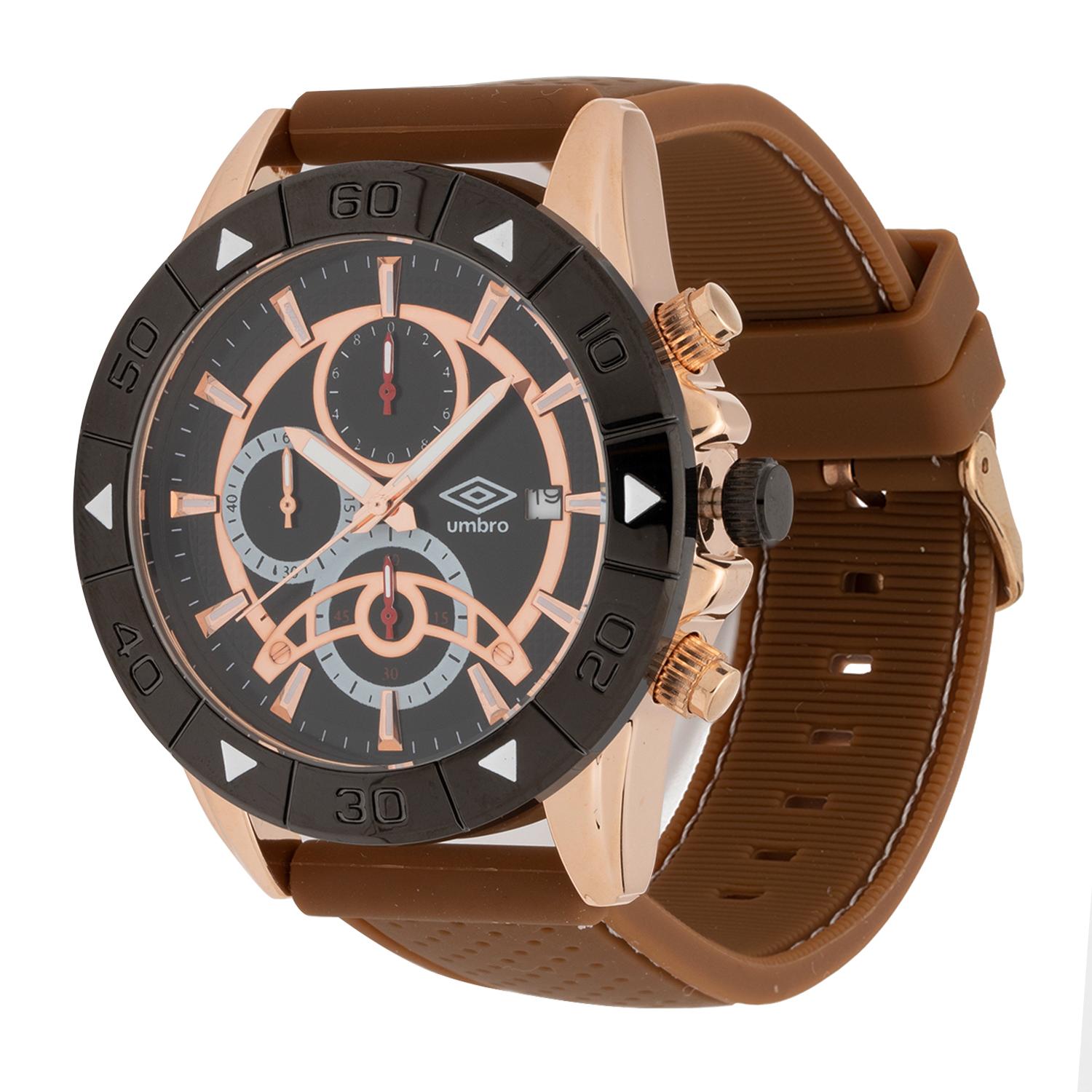 Reloj Umbro Plus UMBP-1700-2 Café Hombre