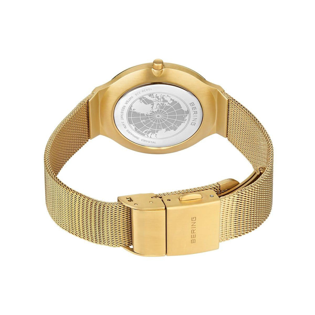 Reloj Análogo Bering Dorado Mujer 18434-336