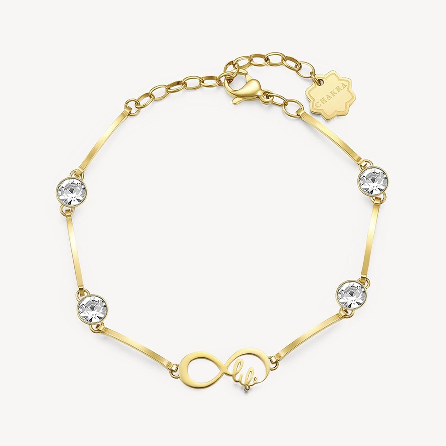 Pulsera Brosway Chakra Dorada BHKB030