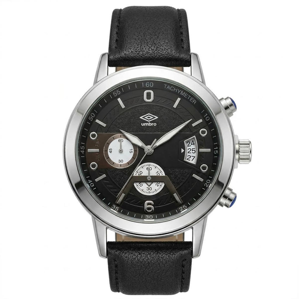 Reloj Análogo Hombre Umbro Plus Negro UMBP-1500-202