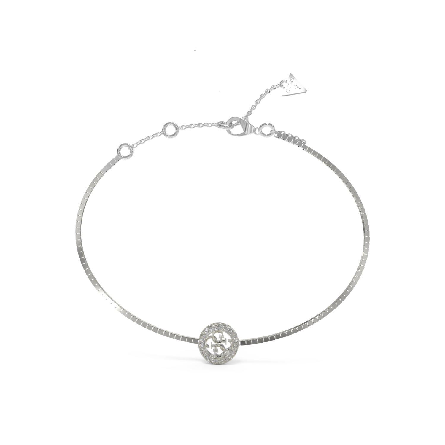 Pulsera Guess Plateada JUBB04163JWRHS