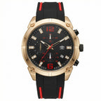 Reloj Análogo Hombre Umbro Plus Negro /Rojo UMBP-1500-91