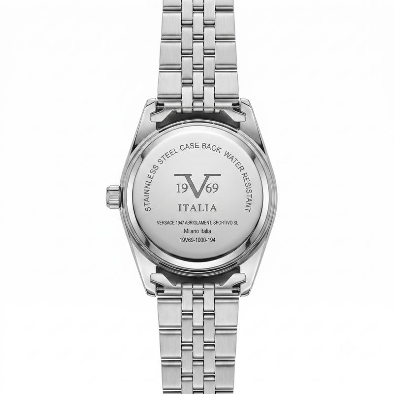 Reloj Análogo Femenino V1969 Plateado V1969-1000-194