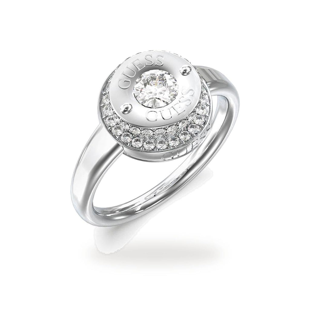 Anillo Mujer Guess Plateado Jubr05556Jwrh52