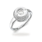 Anillo Mujer Guess Plateado Jubr05556Jwrh52