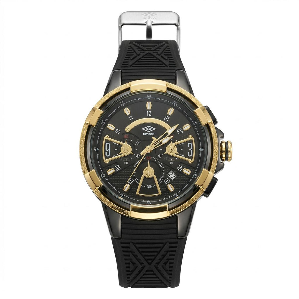 Reloj Análogo Hombre Umbro Plus Negro UMBP-1500-121