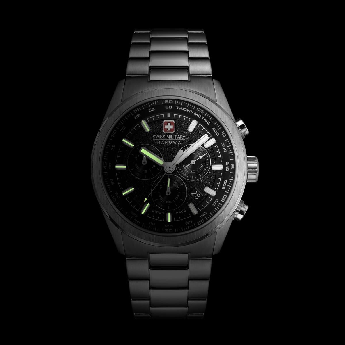 Reloj Hombre Swiss Military Plateado SMWGI0004204