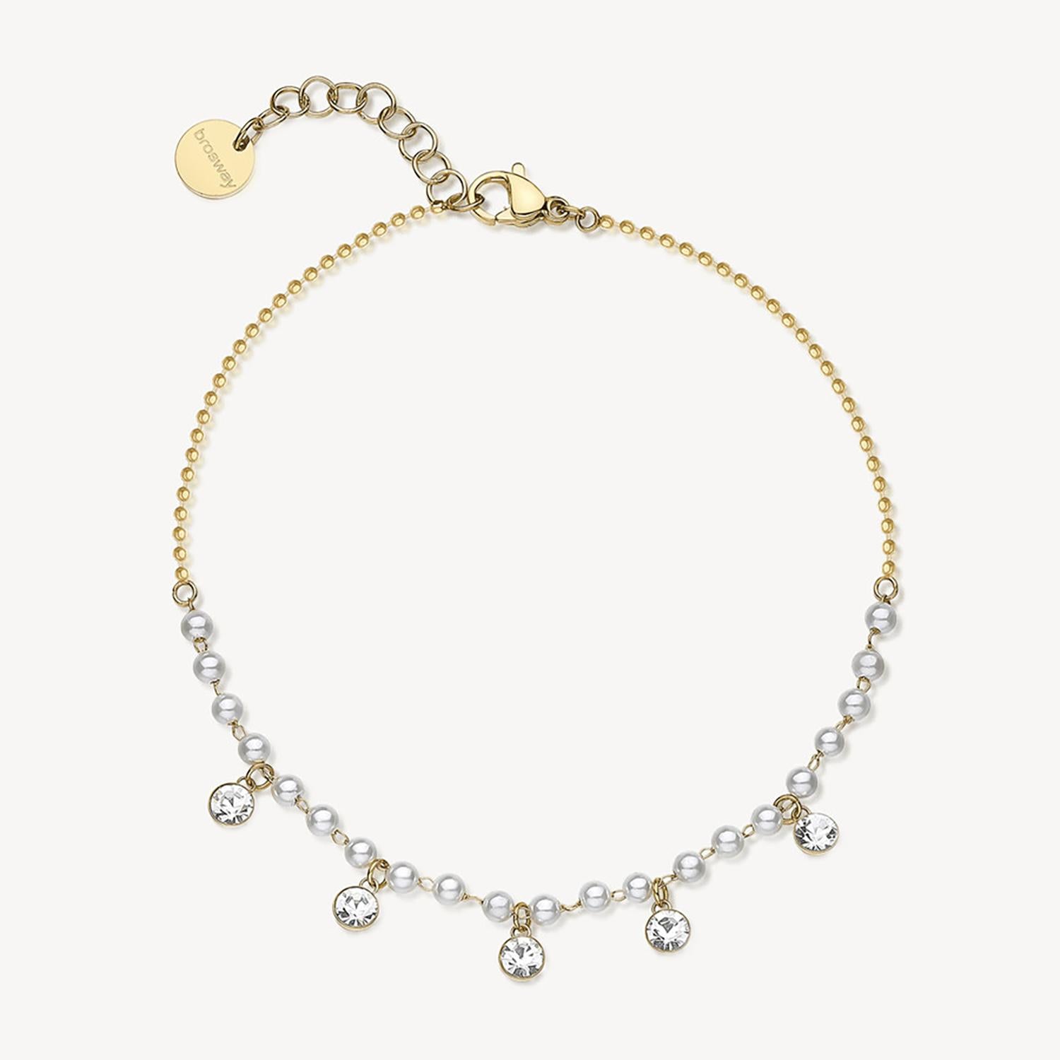 Tobillera Brosway Chant Dorada BAH90