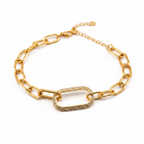 Pulsera  19v69 Dorado Mujer STB033