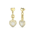 Aros Guess Dorados JUBE04024JWYGWHT-U