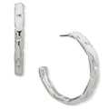 Aros Tipo Argollas Anne Klein Plateado Mujer 01G00766