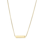 Collar Fossil Dorado Mujer