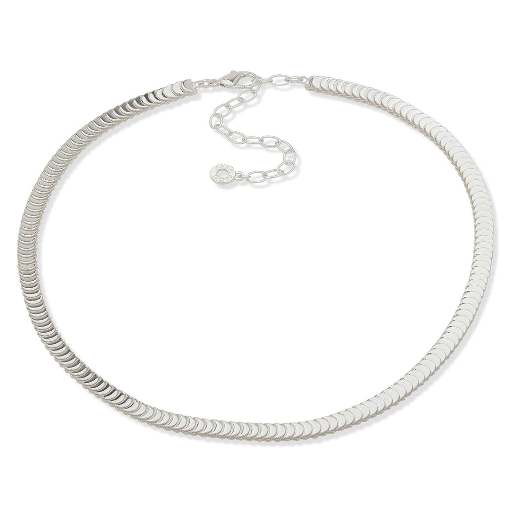 Collar Anne Klein Plateado Mujer