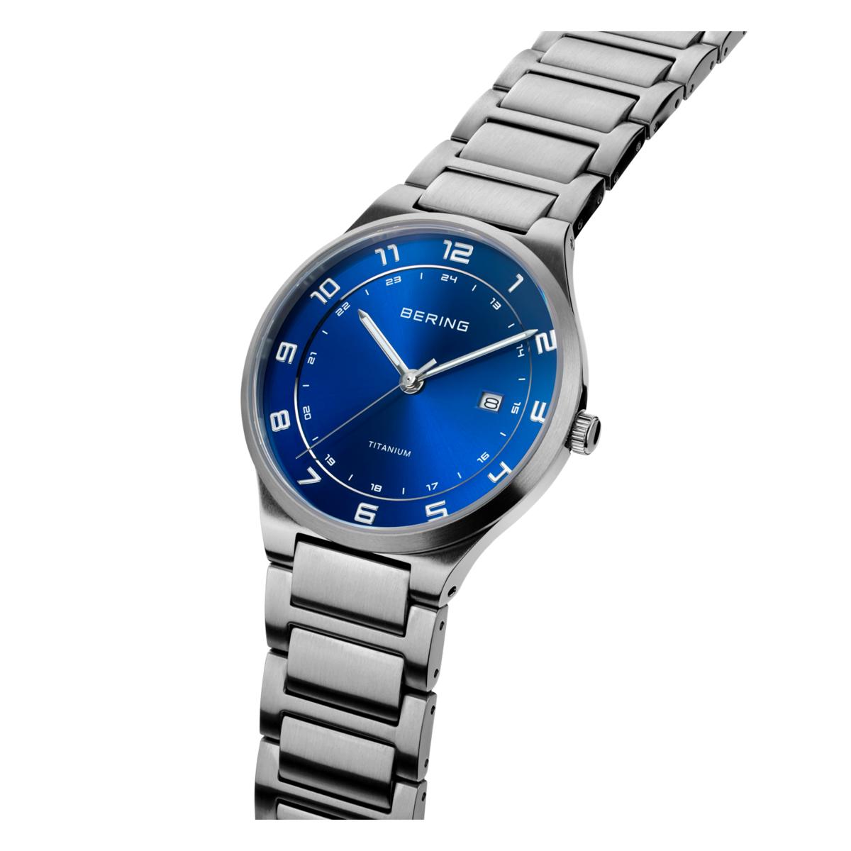Reloj Análogo Hombre Bering Plateado 15139-707