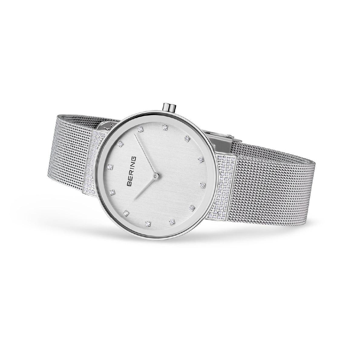 Reloj Análogo Mujer Bering Plateado 10135-0005
