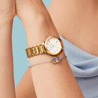 Reloj Análogo Bering Dorado Mujer 15630-734