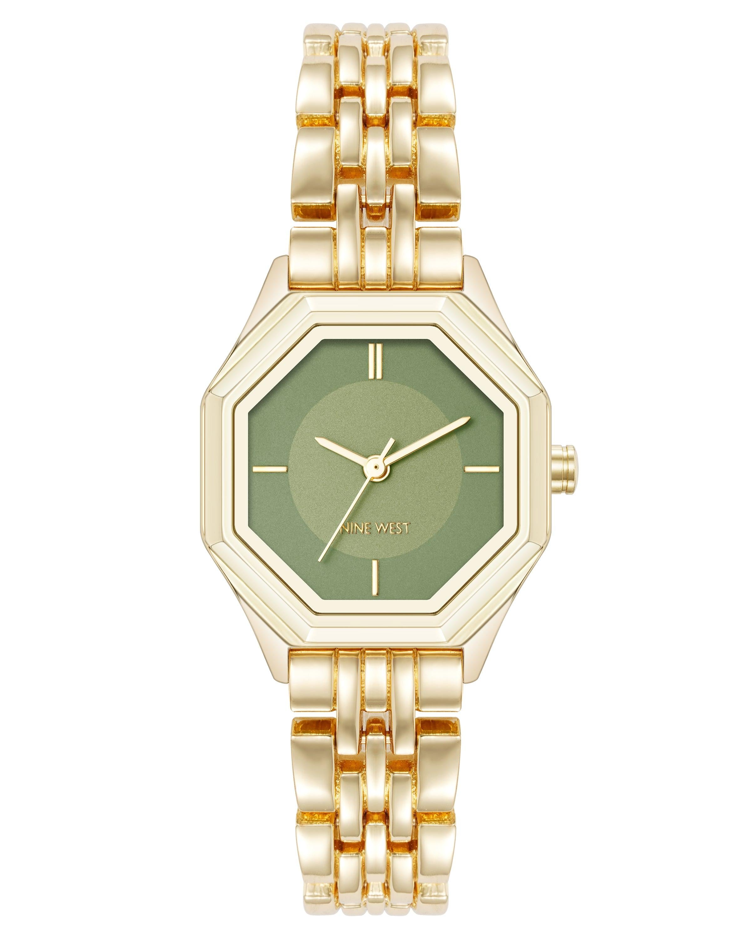 Reloj Análogo Mujer Nine West Dorado NW-3352OLGB