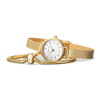 Set de reloj y pulsera Análogo Bering plateado Mujer 11022-334-LovelyP190