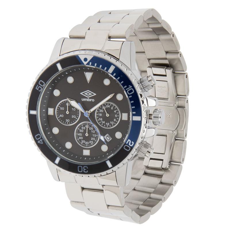 Reloj Umbro Plus UMBP-4000-3 Plateado Hombre