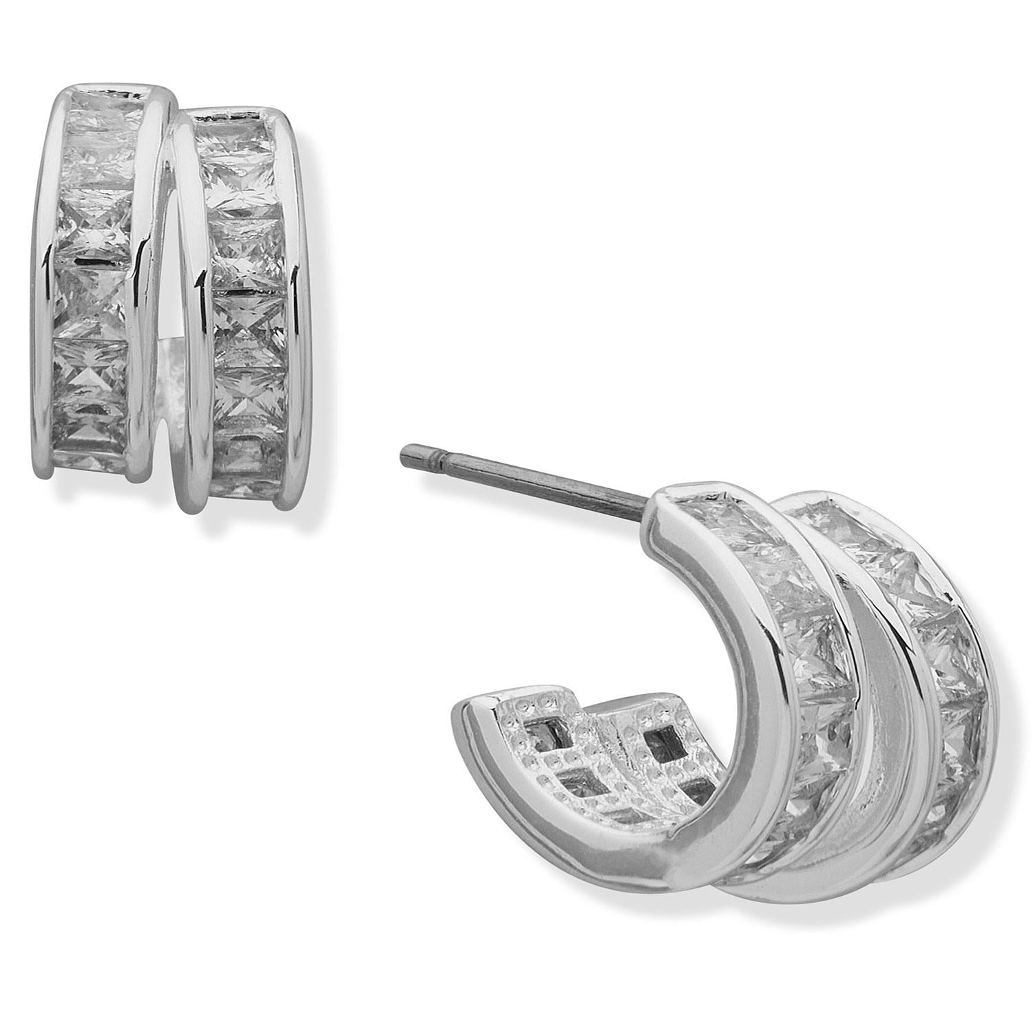 Aros Anne Klein Plateado Mujer 01G00690